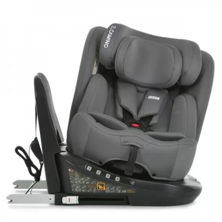 Автокресло ME 1187 i-FREE Shadow Gray детское, i-SIZE R129, фаза 1,2 (40-150см), top tether, isofix, 360, серый Автокресло ME 1187 i-FREE Shadow Gray детское, i-SIZE R129, фаза 1,2 (40-150см), top tether, isofix, 360, серый
