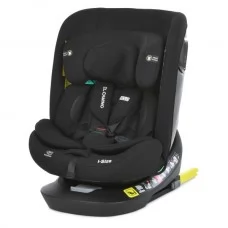 Автокрісло ME 1188 i-HOLD Black дитяче, i-SIZE R129, фаза 1,2 (зріст дит.40-150см), Top Tether, isofix, поворот 360?, чорний