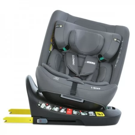 Автокресло ME 1188 i-HOLD Shadow Gray детское, i-SIZE R129, фаза 1,2 (рост дет.40-150см), Top Tether, isofix, поворот 360?, серый Автокресло ME 1188 i-HOLD Shadow Gray детское, i-SIZE R129, фаза 1,2 (рост дет.40-150см), Top Tether, isofix, поворот 360?, серый