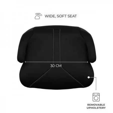 Автокрісло-бустер Kinderkraft i-Boost 2 Black KCIBOO02BLK0000