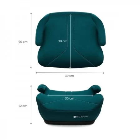Автокресло-бустер Kinderkraft i-Boost 2 Green KCIBOO02GRE0000 Автокресло-бустер Kinderkraft i-Boost 2 Green KCIBOO02GRE0000