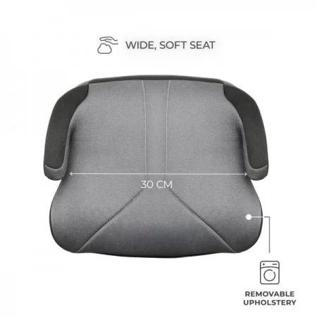 Автокрісло-бустер Kinderkraft i-Boost 2 Grey KCIBOO02GRY0000