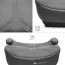 Автокрісло-бустер Kinderkraft i-Boost 2 Pro Gray KCIBOO02GRYPR00