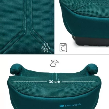Автокресло-бустер Kinderkraft i-Boost 2 Pro Green KCIBOO02GREPR00