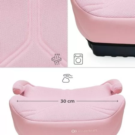 Автокресло-бустер Kinderkraft i-Boost 2 Pro Pink KCIBOO02PNKPR00