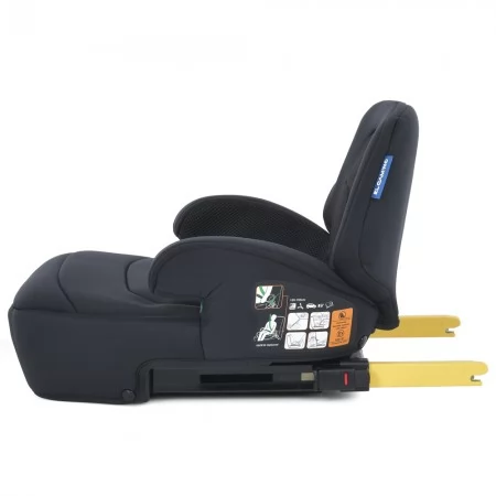 Автокресло-бустер ME 1112 i-GO Black детское, I-size 125-150 см, черный