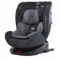 Дитяче автокрісло дитяче ME 1114 EVEREST Light Gray 0, 1, 2, 3 до36кг, 5-ти точ.рем.безпеки, isofix, 360град, світло-сірий