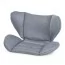Дитяче автокрісло дитяче ME 1114 EVEREST Light Gray 0, 1, 2, 3 до36кг, 5-ти точ.рем.безпеки, isofix, 360град, світло-сірий