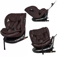 Автокрісло CARRELLO Sirius 2.0 CRL-8809 Chocolate Brown i-Size 40-150см ISOFIX, поворот, якір 
