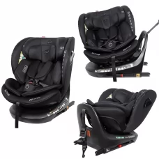 Автокрісло CARRELLO Sirius 2.0 CRL-8809 Midnight Black i-Size 40-150см ISOFIX, поворот, якір 