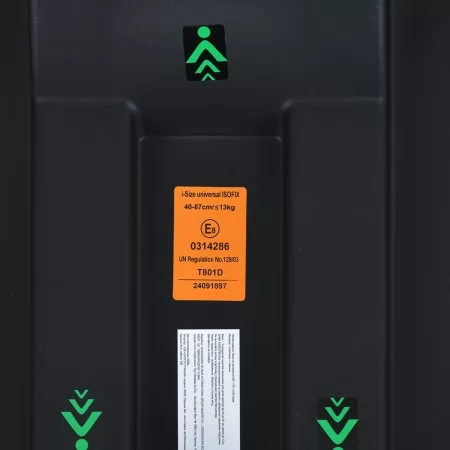 База под автокресло ME 1176 i-LINE Base з ISOFIX та опорною ногою, для автокрісла стандарту i-SIZE R129, чорний