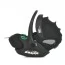Дитяче автокрісло дитяче El Camino i-FIX+ ME 1110 Moon Black i-SIZE R129, зріст дитини 40-87см, рег.підголівник, 2 ур.,москіт,чохол, чорн