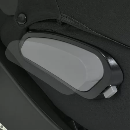 Дитяче автокрісло дитяче El Camino i-FIX+ ME 1110 Moon Black i-SIZE R129, зріст дитини 40-87см, рег.підголівник, 2 ур.,москіт,чохол, чорн