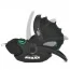 Дитяче автокрісло дитяче El Camino i-FIX+ ME 1110 Moon Black i-SIZE R129, зріст дитини 40-87см, рег.підголівник, 2 ур.,москіт,чохол, чорн