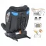 Дитяче автокрісло дитяче ME 1114 EVEREST Dark Gray 0, 1, 2, 3 до36кг, 5-ти точ.рем.безпеки, isofix, 360град, темно-сірий