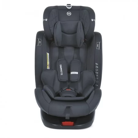 Дитяче автокрісло дитяче ME 1114 EVEREST Dark Gray 0, 1, 2, 3 до36кг, 5-ти точ.рем.безпеки, isofix, 360град, темно-сірий