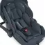 Дитяче автокрісло дитяче ME 1186 i-KEEP Melange Rock Gray i-SIZE R129, зріст дитини 40-87см, рег.підголівник, темно-сірий