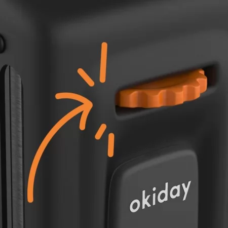 Подставка для ног к автокреслу OkiDay черный Подставка для ног к автокреслу OkiDay черный