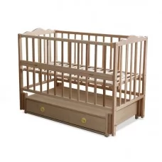 Кроватка-трансформер BabyToys Анастасия буковая с ящиком Кроватка-трансформер BabyToys Анастасия буковая с ящиком
