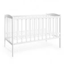 Детская кроватка-трансформер белая деревянная BabyToys Детская кроватка-трансформер белая деревянная BabyToys