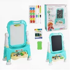 Детский мольберт BabyToys двусторонний с маркерами и мелом
