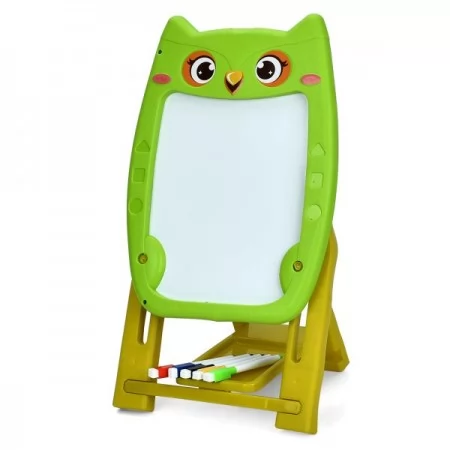 Детский мольберт двусторонняя доска BabyToys 819 с мелом