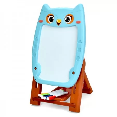 Детский мольберт двусторонняя доска BabyToys 819 с мелом