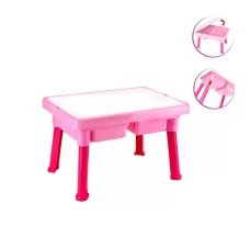  Детский столик 7853 "Technok Toys", контейнеры для хранения, съемные ножки