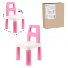 Детский стульчик Technok Toys светло-розовый 55 см