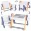 Дитячий стіл-конструктор BabyToys QC-BB01 2в1 мольберт