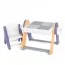 Дитячий стіл-конструктор BabyToys QC-BB01 2в1 мольберт