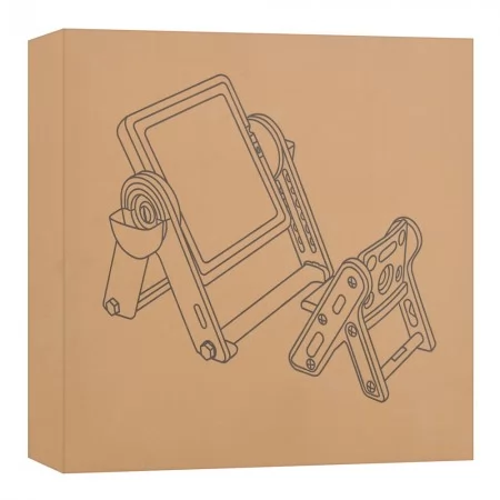 Дитячий стіл-конструктор BabyToys QC-BB01 2в1 мольберт