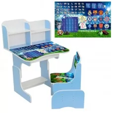 Детская парта BabyToys ПШ 051 Футбол с пеналом, 69×45 см