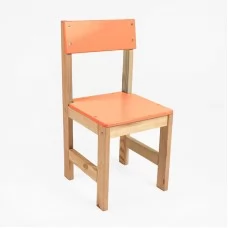 Детский стульчик BabyToys С-20257 помаранчевый 31 см