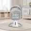 Заколисуючий центр-шезлонг Mastela 8016 з APP, USB, Bluetooth, таймером і москітною сіткою, світло-сірий Заколисуючий центр-шезлонг Mastela 8016 з APP, USB, Bluetooth, таймером і москітною сіткою, світло-сірий