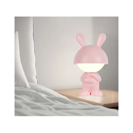 Светильник-ночник LED с аккумулятором Dreamy Bunny розовый, Kite K25-315-1-2