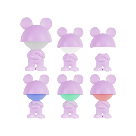 Светильник-ночник LED с аккумулятором Dreamy Mouse фиолетовый, Kite K25-315-2-5 Светильник-ночник LED с аккумулятором Dreamy Mouse фиолетовый, Kite K25-315-2-5