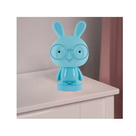 Светильник-ночник LED с аккумулятором Bunny синий, Kite K24-490-1-3