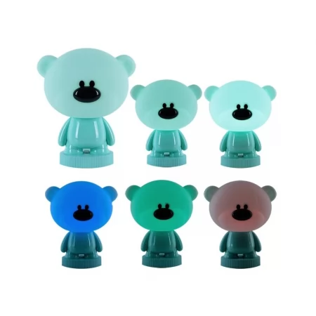 Світильник-нічник LED з акумулятором Bear зелений, Kite K24-490-2-4