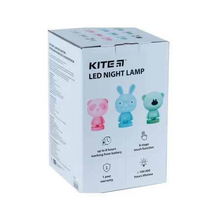 Світильник-нічник LED з акумулятором Panda білий, Kite K24-490-3-1