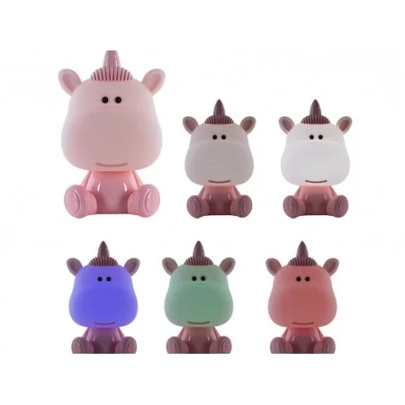 Світильник-нічник LED з акумулятором Unicorn рожевий, Kite K24-491-1-2