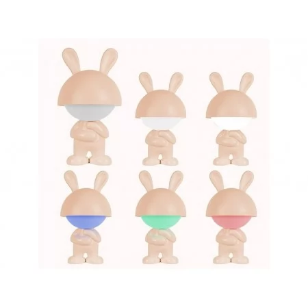 Светильник-ночник LED с аккумулятором Dreamy Bunny персиковый, Kite K25-315-1-4 Светильник-ночник LED с аккумулятором Dreamy Bunny персиковый, Kite K25-315-1-4