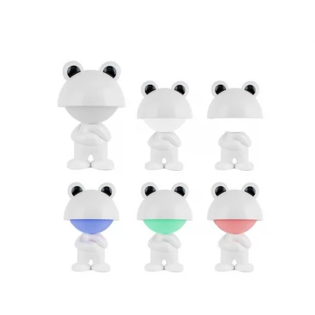 Светильник-ночник LED с аккумулятором Dreamy Froggy белый, Kite K25-315-3-1 Светильник-ночник LED с аккумулятором Dreamy Froggy белый, Kite K25-315-3-1