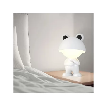 Светильник-ночник LED с аккумулятором Dreamy Froggy белый, Kite K25-315-3-1 Светильник-ночник LED с аккумулятором Dreamy Froggy белый, Kite K25-315-3-1