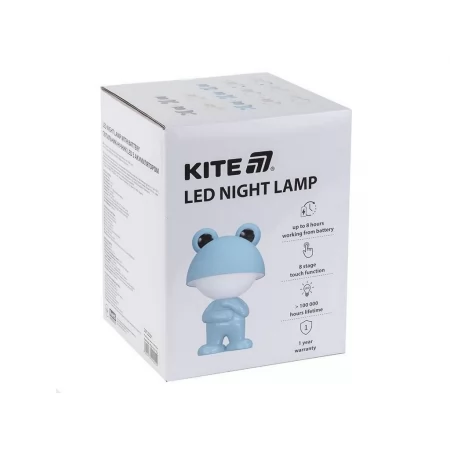 Светильник-ночник LED с аккумулятором Dreamy Froggy белый, Kite K25-315-3-1 Светильник-ночник LED с аккумулятором Dreamy Froggy белый, Kite K25-315-3-1