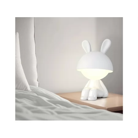 Светильник-ночник LED с аккумулятором Cute Bunny белый, Kite K25-316-1-1 Светильник-ночник LED с аккумулятором Cute Bunny белый, Kite K25-316-1-1