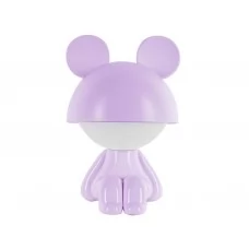 Светильник-ночник LED с аккумулятором Cute Mouse фиолетовый, Kite K25-316-2-5