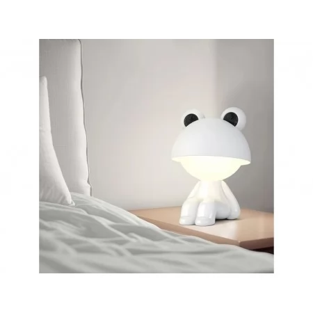 Светильник-ночник LED с аккумулятором Cute Froggy белый, Kite K25-316-3-1 Светильник-ночник LED с аккумулятором Cute Froggy белый, Kite K25-316-3-1