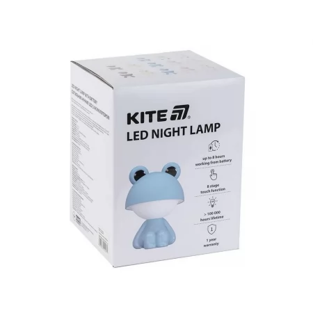 Світильник-нічник LED з акумулятором Cute Froggy рожевий, Kite K25-316-3-2