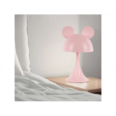 Світильник-нічник LED з акумулятором Simple Mouse рожевий, Kite K25-317-2-2